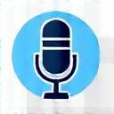 Audio recording microphone icon